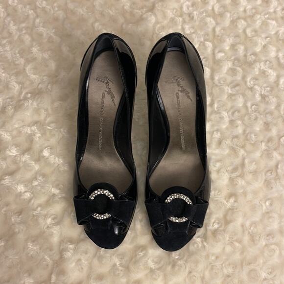 Giuseppe Zanotti Design Pumps Shoes black Size 38.5 USA 8.5 - Picture 7 of 12